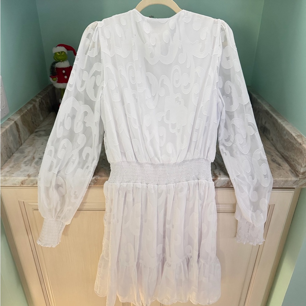 Lilly Pulitzer White Textured Dress - Picture 3 of 4
